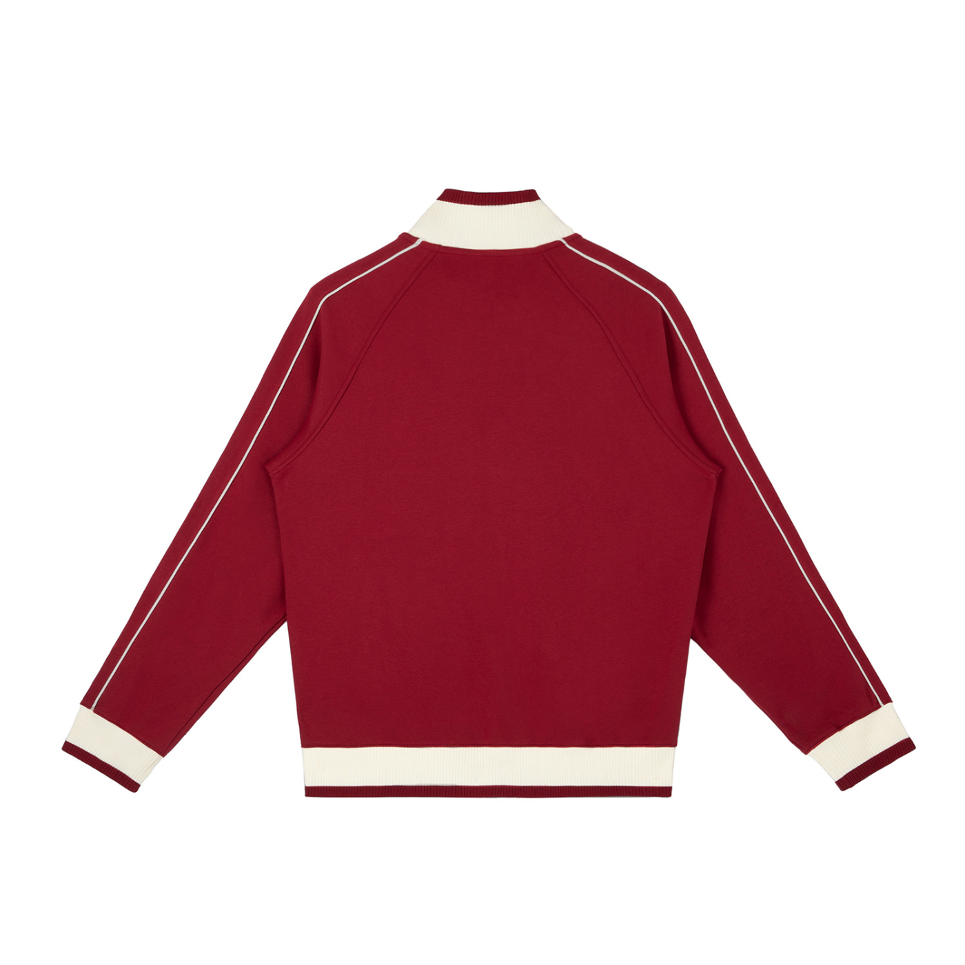 Color Block Raglan Sleeve Zip Track Jacket